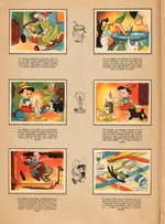 PINOCCHIO COMPLETE SPANISH CARD ALBUM AND CARD ORIGINAL ART LOT.