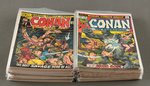 CONAN THE BARBARIAN BRONZE AGE LARGE LOT INCLUDING CGC TRIO OF #2, 3, 23.