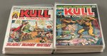 KULL THE CONQUEROR BRONZE AGE LARGE LOT INCLUDING #1 CGC 8.5 VF+.