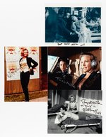 JAMES BOND AUTOGRAPH LOT OF 27 PHOTOS, MOSTLY BOND GIRLS.