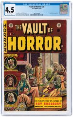 VAULT OF HORROR #29 FEBRUARY-MARCH 1953 CGC 4.5 VG+.