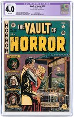 VAULT OF HORROR #18 APRIL-MAY 1951 CGC RESTORED 4.0 SLIGHT (C-1) VG.