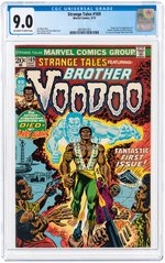 STRANGE TALES #169 SEPTEMBER 1973 CGC 9.0 VF/NM (FIRST BROTHER VOODOO).