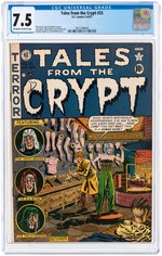 TALES FROM THE CRYPT #25 AUGUST-SEPTEMBER 1951 CGC 7.5 VF-.