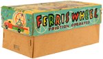 FERRIS WHEEL FRICTION POWERED TIN TRUCK WITH BELL IN BOX.