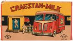 CRAGSTAN-MILK FRICTION POWERED TIN TRUCK IN BOX.