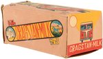 CRAGSTAN-MILK FRICTION POWERED TIN TRUCK IN BOX.