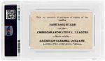 1921 E121 AMERICAN CARAMEL "SERIES OF 80" BABE RUTH (HOF) PSA 1.5 (FR).