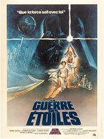 STAR WARS 1978 FRENCH MOYENNE MOVIE POSTER.