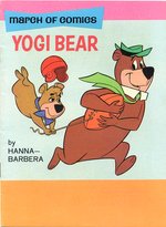 MARCH OF COMICS #337 FRONT AND BACK COVER ORIGINAL ART (YOGI & BOO-BOO BEAR).