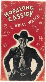 HOPALONG CASSIDY WRIST WATCH HIGH GRADE SMALL METAL CASE VARIETY BOXED.