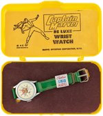 CAPTAIN MARVEL WATCH IN RARE PLASTIC CASE.