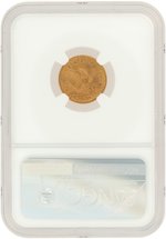 1907 LIBERTY HEAD QUARTER EAGLE UNC DETAILS OBV SCRATCHED (NGC).