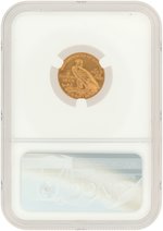 1913 INDIAN HEAD QUARTER EAGLE MS-62 (NGC).