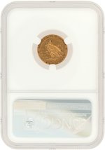 1913 INDIAN HEAD QUARTER EAGLE AU DETAIL CLEANED (NGC).