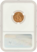 1925 D INDIAN HEAD QUARTER EAGLE MS-62 (NGC).