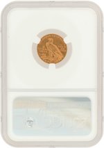 1925 D INDIAN HEAD QUARTER EAGLE MS-61 (NGC).