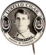 1910 P13 LUXELLO CIGAR HARRY W. KRAUSE P. BUTTON.