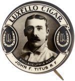 1910 P13 LUXELLO CIGAR JOHN F. TITUS R.F. BUTTON.