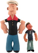 POPEYE 1930s DOLL PAIR.