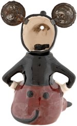 MICKEY MOUSE FIGURAL PERFUME BOTTLE (RED PANTS VARIETY).