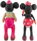 MICKEY & MINNIE MOUSE LARGE CELLULOID FIGURE PAIR.