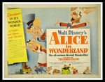 "ALICE IN WONDERLAND" MOVIE POSTER.