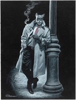 BLACKSAD ORIGINAL ART BY GREG HILDEBRANDT.