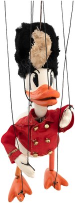 DONALD DUCK AS BANDLEADER MADAME ALEXANDER MARIONETTE.