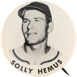 1950s SOLLY HEMUS PM10 STADIUM BUTTON.