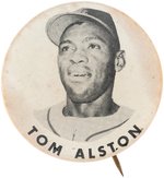 1950s TOM ALSTON PM10 STADIUM BUTTON.