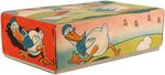 DONALD DUCK BOX FOR RARE CELLULOID WIND-UP TOY.