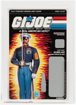 G.I. JOE - GUNG-HO MARINE DRESS BLUES SERIES 6 FRONT/BACK PROOF CARD CAS PAIR.