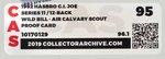 G.I. JOE - WILD BILL AIR CAVALRY SCOUT SERIES 11/12 BACK PROOF CARD CAS 95.