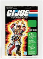 G.I. JOE - ASSAULT TROOPER CRAZYLEGS SERIES 6/34 BACK PROOF CARD AFA 90 NM+/MINT.