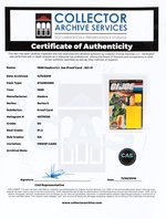 G.I. JOE - SCI-FI LASER TROOPER SERIES 5/36 BACK PROOF CARD CAS 90.