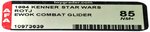 STAR WARS: RETURN OF THE JEDI - EWOK COMBAT GLIDER AFA 85 NM+.