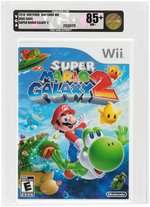 NINTENDO Wii (2010) SUPER MARIO GALAXY 2 VGA 85+ NM+ (GOLD LEVEL).