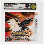 NINTENDO 3DS POKÉMON ULTRA SUN GAME CARTRIDGE VGA 85+ NM+ UNCIRCULATED GOLD LEVEL 2017.