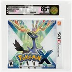 NINTENDO 3DS POKÉMON X GAME CARTRIDGE VGA 85+ NM+ UNCIRCULATED GOLD LEVEL 2013.