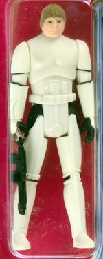 STAR WARS: POWER OF THE FORCE - LUKE SKYWALKER (IMPERIAL STORMTROOPER) 92 BACK AFA 75 Y-EX+/NM.