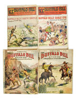 "THE BUFFALO BILL STORIES" PRE-PULP WEEKLIES BY STREET & SMITH.