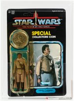 STAR WARS: POWER OF THE FORCE - LANDO CALRISSIAN (GENERAL PILOT) 92 BACK AFA 70+ Y-EX+.