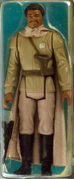 STAR WARS: POWER OF THE FORCE - LANDO CALRISSIAN (GENERAL PILOT) 92 BACK AFA 70+ Y-EX+.