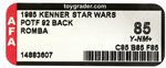 STAR WARS: THE POWER OF THE FORCE - ROMBA 92 BACK AFA 85 Y-NM+.