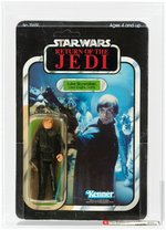 STAR WARS: RETURN OF THE JEDI - LUKE SKYWALKER (JEDI KNIGHT) 65 BACK-A (DEBUT CARD) AFA 80 Y-NM.