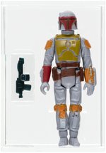 STAR WARS - LOOSE ACTION FIGURE/HK BOBA FETT (LIGHT GREEN CHEST) AFA 85 NM+.