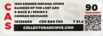 INDIANA JONES IN RAIDERS OF THE LOST ARK - GERMAN MECHANIC SERIES 2 9 BACK-B CAS 90Y UNCIRCULATED.