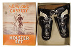 "OFFICIAL HOPALONG CASSIDY HOLSTER SET" BY ALL METAL PRODUCTS CO.