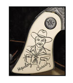 "OFFICIAL HOPALONG CASSIDY HOLSTER SET" BY ALL METAL PRODUCTS CO.